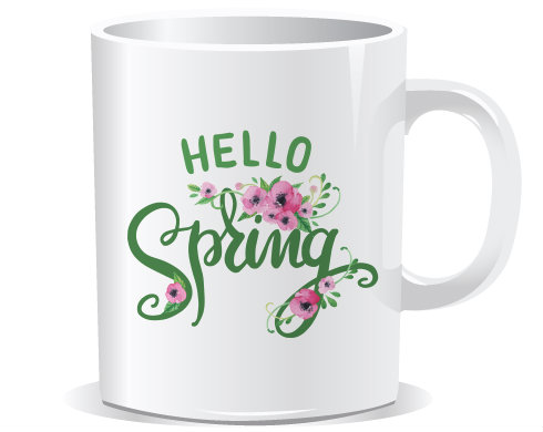 Hrnek Premium Hello spring