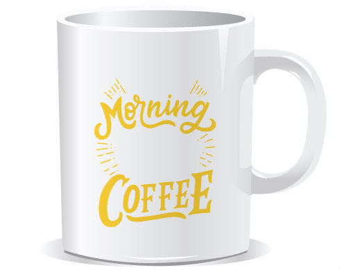 Hrnek Premium Good morning starts with coffee