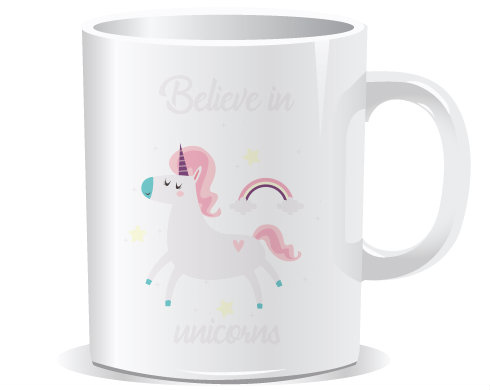 Hrnek Premium Believe in unicorns