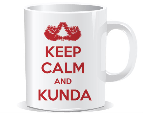 Hrnek Premium Keep calm and Kunda