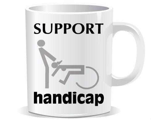 Hrnek Premium Support handicap
