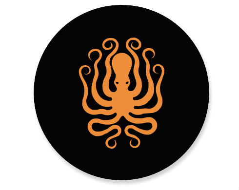 Placka magnet Octopus