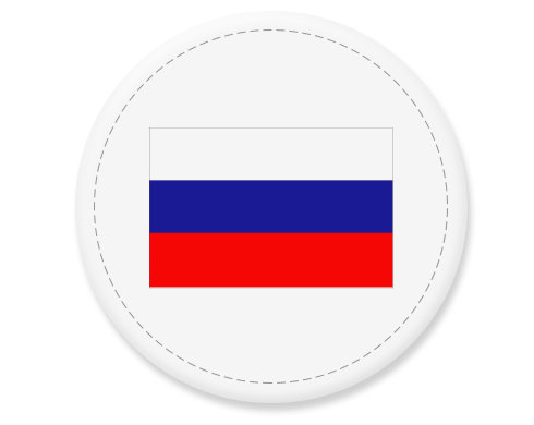 Placka magnet Rusko