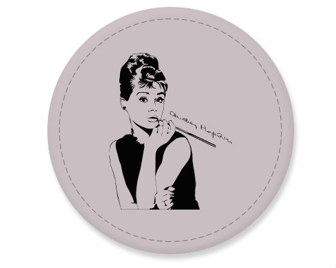 Placka magnet Audrey Hepburn
