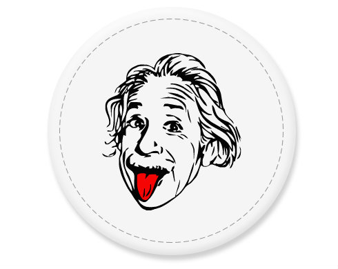 Placka magnet Einstein