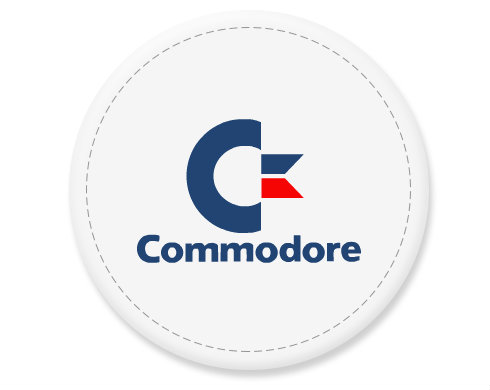 Placka magnet Commodore