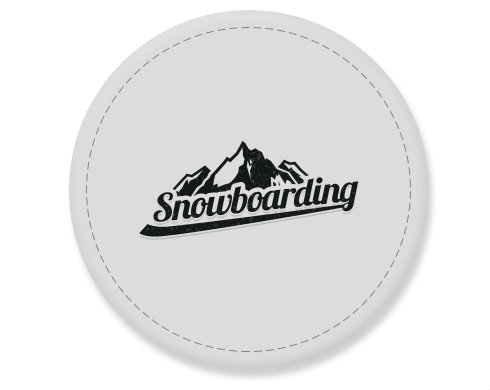 Placka magnet Snowboarding
