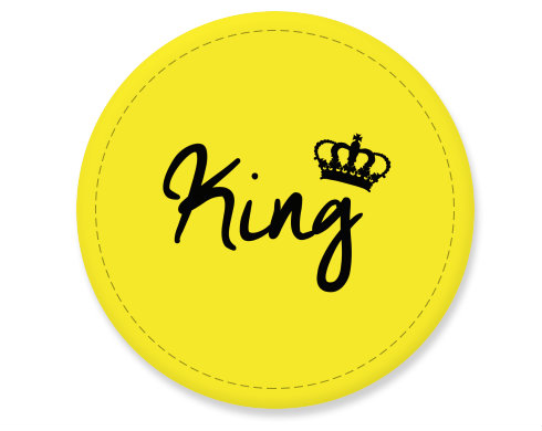 Placka magnet King