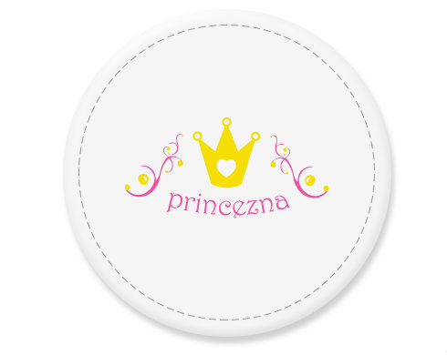 Placka magnet Princezna