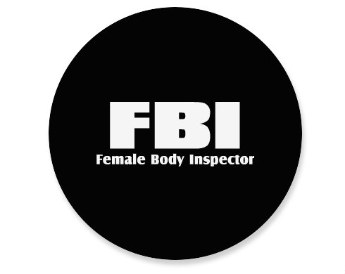 Placka magnet FBI