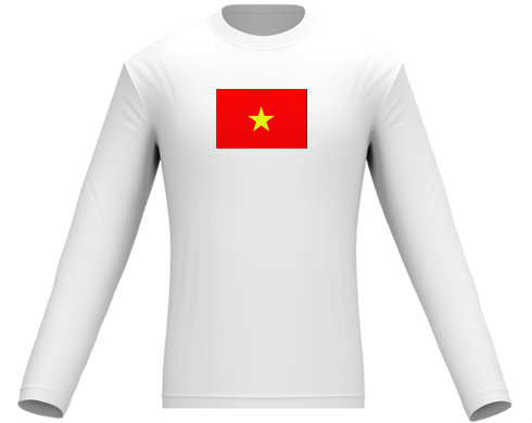 Pánské tričko dlouhý rukáv Vietnam