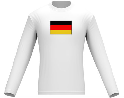 Pánské tričko dlouhý rukáv Německo