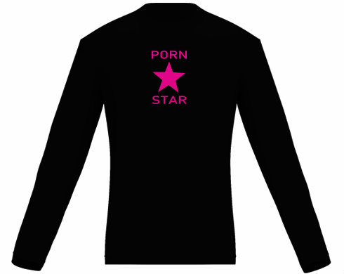Pánské tričko dlouhý rukáv Porn star
