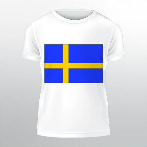Pánské tričko Classic Švédsko