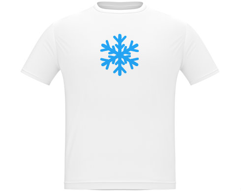 Pánské tričko Classic Sněhová vločka