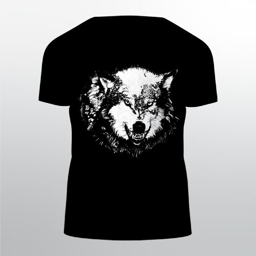 Pánské tričko Classic Wolf