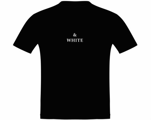 Pánské tričko Classic black & white