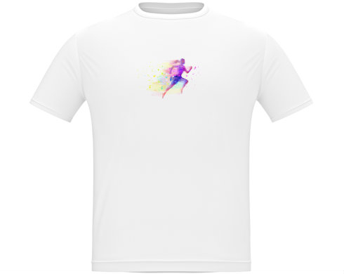 Pánské tričko Classic Abstraktní běžec