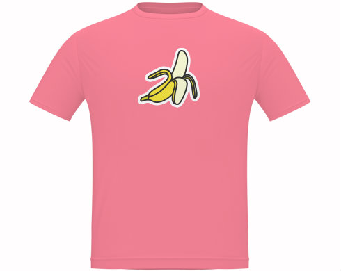 Pánské tričko Classic Banán samolepka