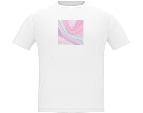 Pánské tričko Classic Růžový abstraktní vzor