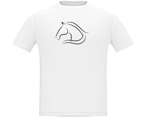 Pánské tričko Classic Linie koně