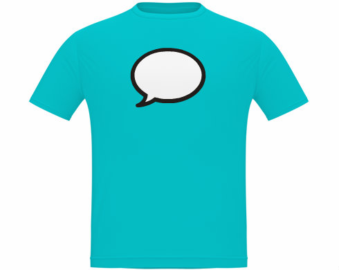 Pánské tričko Classic Talk - bublina