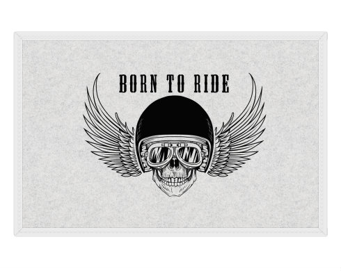 Rohožka Born to ride