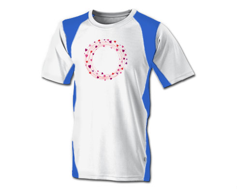 Funkční tričko pánské Srdcový kruh