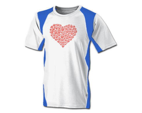Funkční tričko pánské Zamilované srdce