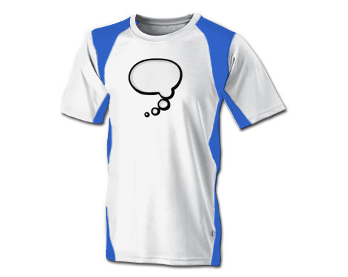 Funkční tričko pánské Bublina bez textu