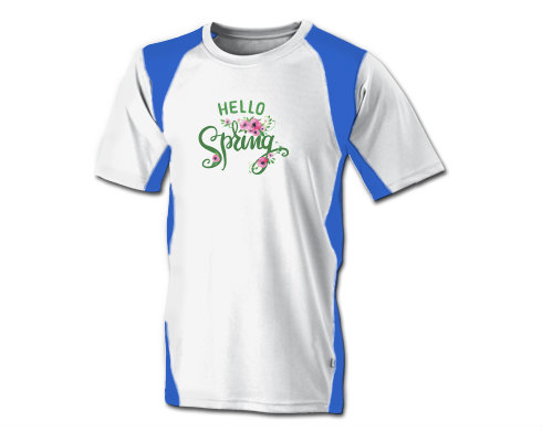 Funkční tričko pánské Hello spring