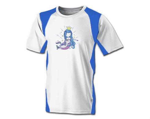 Funkční tričko pánské Mořská panna a jednorožec