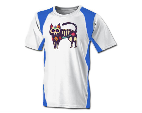 Funkční tričko pánské Kočka muerte