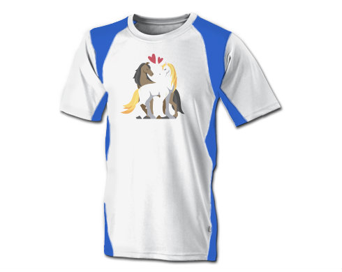 Funkční tričko pánské Zamilovaní koně