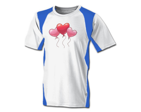 Funkční tričko pánské heart balloon