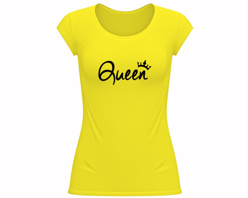 Dámské tričko velký výstřih Queen