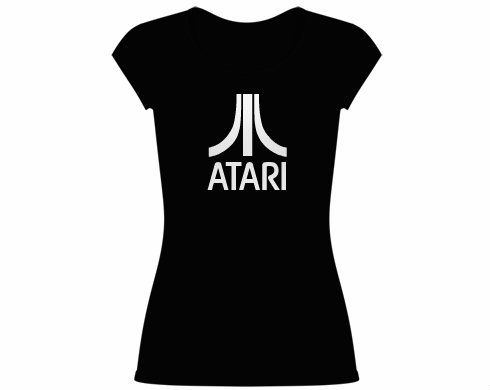 Dámské tričko velký výstřih Atari