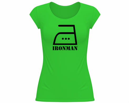 Dámské tričko velký výstřih Ironman