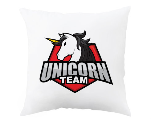 Polštář Unicorn team