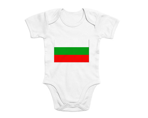 Dětské body krátký rukáv premium Bulharsko