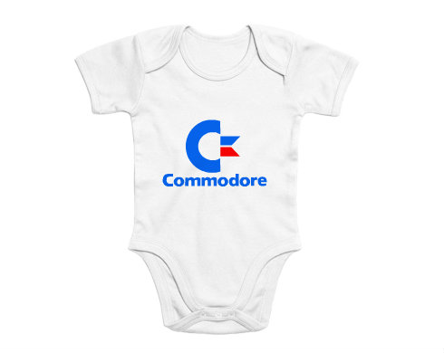 Dětské body krátký rukáv premium Commodore