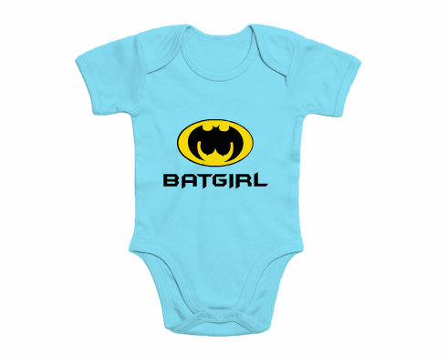 Dětské body krátký rukáv premium Batgirl