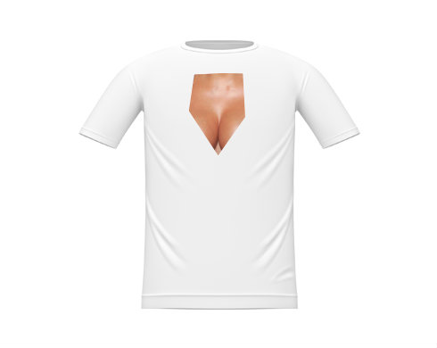 Dětské tričko Simply the breast