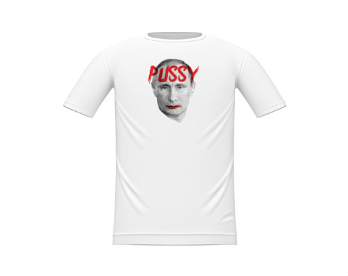 Dětské tričko Pussy Putin