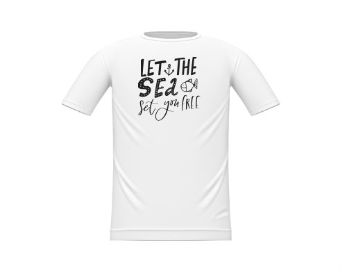Dětské tričko Let the sea set you free