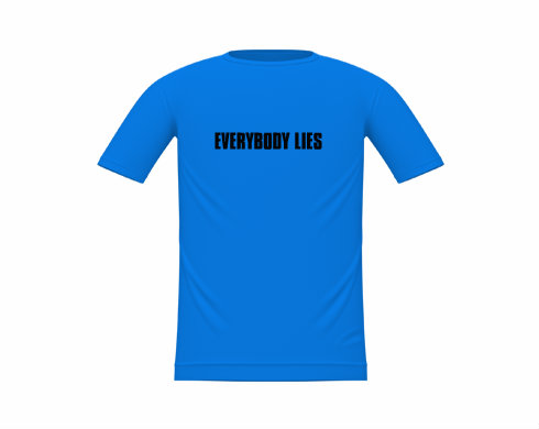 Dětské tričko Everybody lies