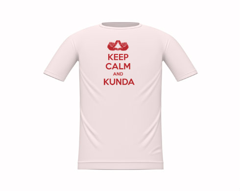 Dětské tričko Keep calm and Kunda