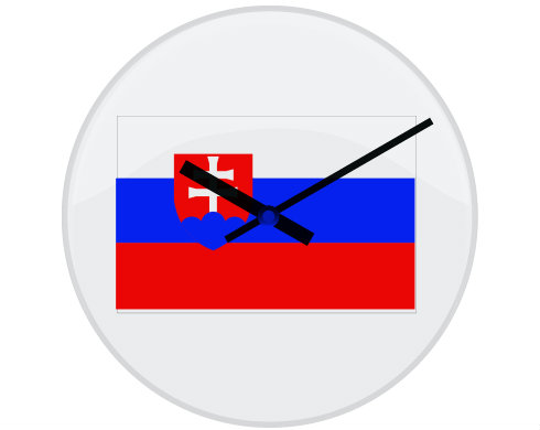 Hodiny skleněné Slovensko