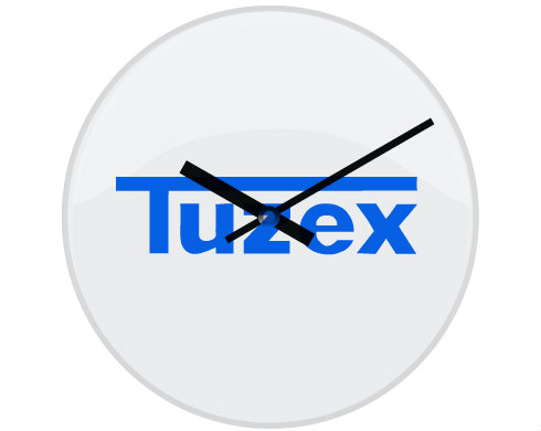 Hodiny skleněné Tuzex