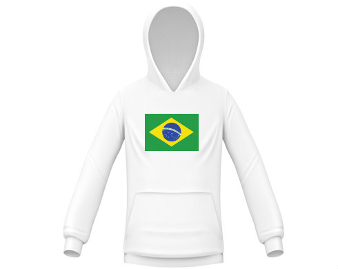 Dětská mikina Brazilská vlajka